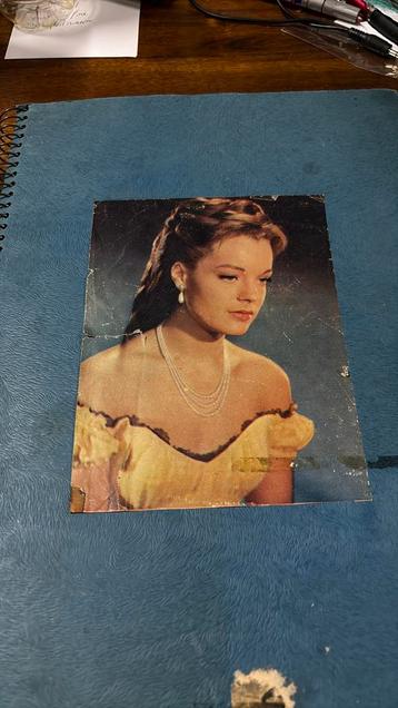 Romy Schneider Sissi plakboek 67 jaar oud foto kniplsels beschikbaar voor biedingen
