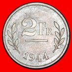 Ⰶ Leopold III (1934-1951): BELGIUM 2 FRANCS 1944 /USA 1 CENT, Ophalen of Verzenden, Metaal, Losse munt