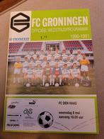 Programma FC Groningen - FC Den Haag, Verzamelen, Sportartikelen en Voetbal, Boek of Tijdschrift, Overige binnenlandse clubs, Ophalen of Verzenden