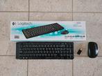 Logitech MK220 toetsenbord met muis, Ophalen of Verzenden, Zo goed als nieuw, Toetsenbord en muis-set