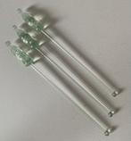 3 Plastic roerstaafjes van Coca-Cola. Lengte 20 cm., Ophalen of Verzenden, Zo goed als nieuw, Gebruiksvoorwerp