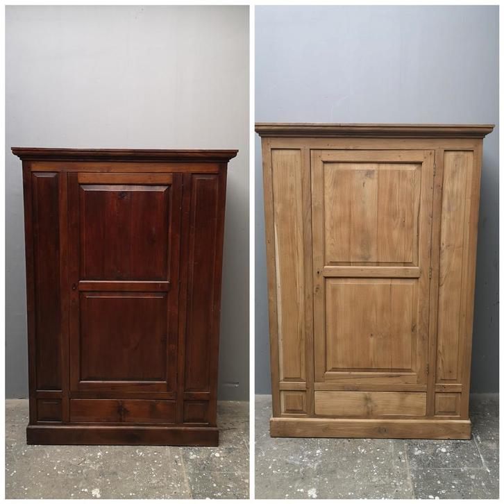 Meubels zandstralen luchtgommen straalwerk, Doe-het-zelf en Verbouw, Deuren en Horren, Zo goed als nieuw, 80 tot 100 cm, Hout