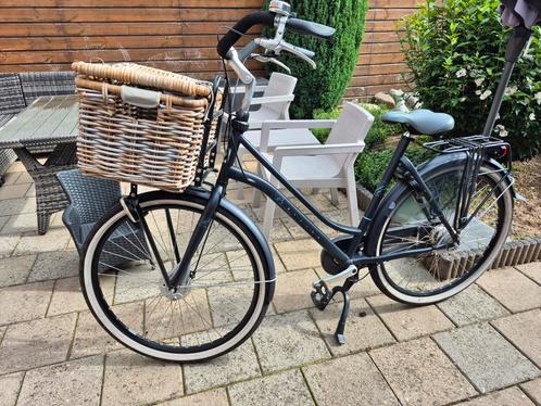 Moederfiets Cortina Roots, incl. mand, zonder zitjes, Fietsen en Brommers, Fietsen | Dames | Omafietsen, Gebruikt, 56 cm of meer