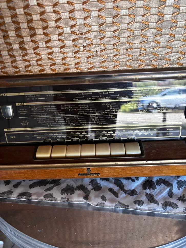 Vintage Siemens Radio - Prachtig Retro Design, Antiek en Kunst, Antiek | Tv's en Audio, Ophalen