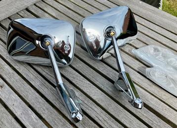 Chrome oldtimer spiegels origineel Cipa beschikbaar voor biedingen