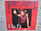 Huey Lewis and the News- if this is it (4 track EP), Ophalen of Verzenden, 1980 tot 2000, Gebruikt, 12 inch
