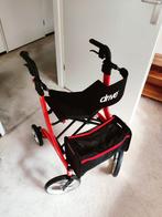 ZGAN Ferrari rode lichtgewicht rollator Nitro Drive maat M, Ophalen, Lichtgewicht, Zo goed als nieuw