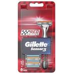 Gillette Sensor 3 RED EDITION Scheermesjes - 6 Mesjes, Ophalen, Nieuw, Verzorging