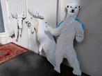 Kerstdecoratie, hert, eland, ijsbeer., Ophalen