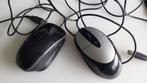 PC: 2x bedrade optische computer-muizen, Computers en Software, Muizen, Rechtshandig, Muis, Ophalen of Verzenden, Zo goed als nieuw
