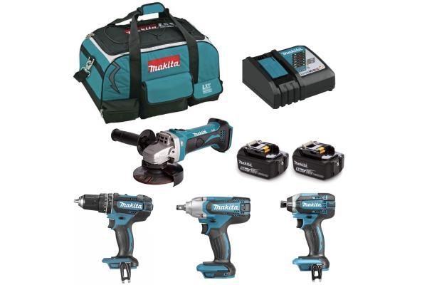 MAKITA FST801 Combipack – 18V | Complete 5-Delige Set, Doe-het-zelf en Verbouw, Gereedschap | Handgereedschap, Nieuw, Ophalen of Verzenden