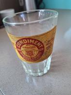 brocante mosterdglas - condiment au vinaigre - Frankrijk, Antiek en Kunst, Ophalen