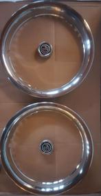 MGB 14 inch rvs rims en centerkap voor Rostyle wielen, Ophalen of Verzenden, Gebruikt