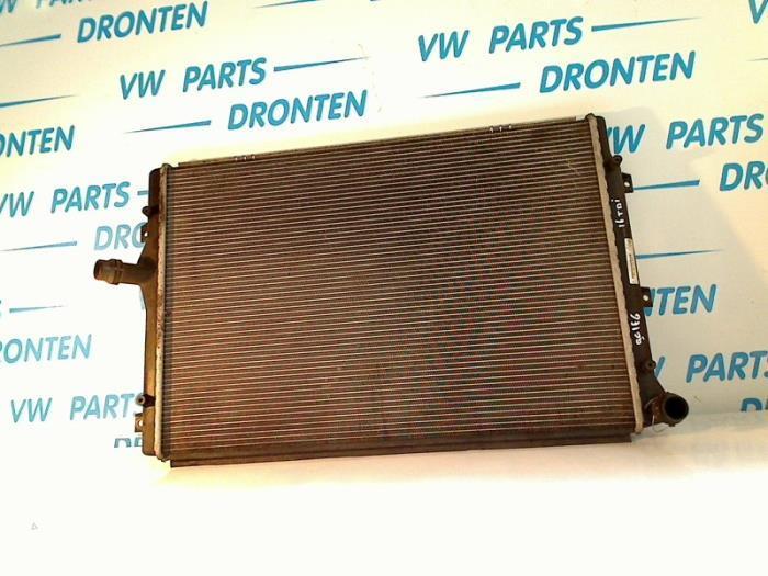Radiateur van een Volkswagen Golf, Auto-onderdelen, Airco en Verwarming, Volkswagen, Gebruikt, 3 maanden garantie, Verzenden