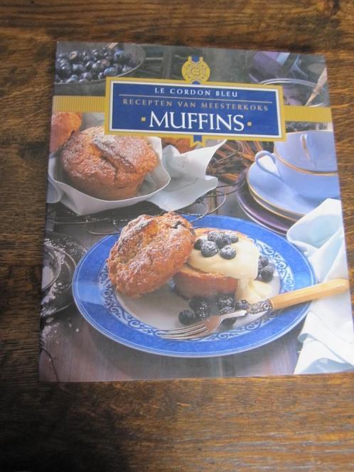 Muffins- Le cordon bleu - Recepten van Meesterchefs, Boeken, Kookboeken, Zo goed als nieuw, Taart, Gebak en Desserts, Verzenden
