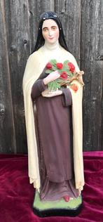 oud heilige beeld van Theresia van Lisieux., Ophalen, Zo goed als nieuw, Beeld(je)