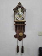 antieke vintage hangklok Tempis Fugit van w .haid, Antiek en Kunst, Antiek | Klokken, Ophalen of Verzenden