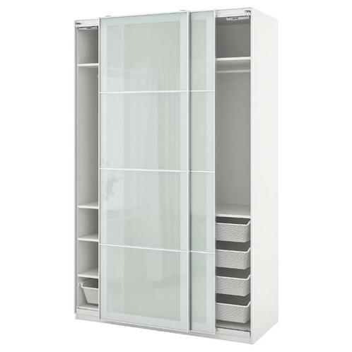 IKEA PAX kledingkast met schuifdeuren – Stijlvol, Huis en Inrichting, Kasten | Kledingkasten, Gebruikt, 200 cm of meer, 150 tot 200 cm