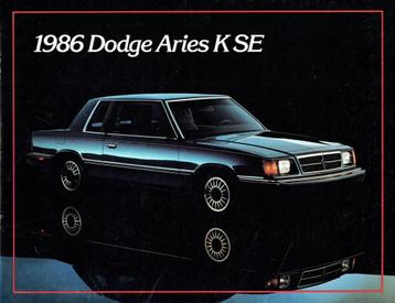 Folder Dodge Aries K SE (1986) beschikbaar voor biedingen