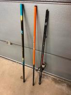 Partij Vishengels - Verschillende Types, Watersport en Boten, Hengelsport | Karpervissen, Ophalen of Verzenden, Gebruikt, Werphengel