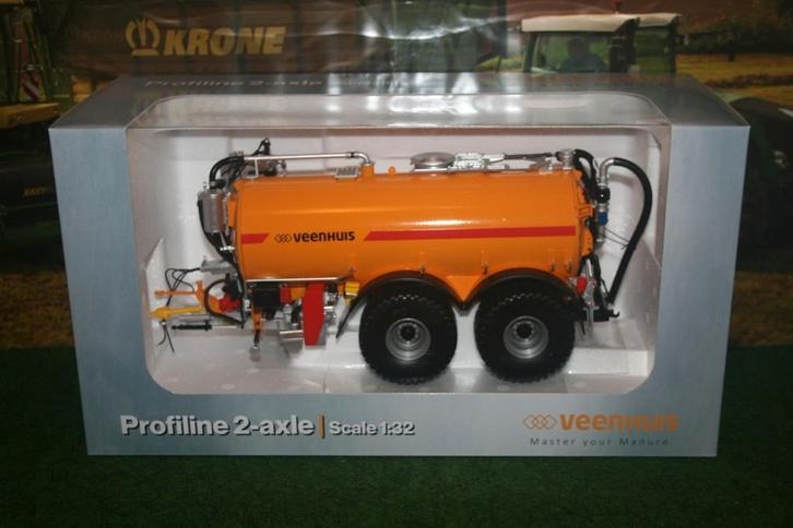 Boeryes: Veenhuis Profiline 20.000 Tandem van UH, Hobby en Vrije tijd, Modelauto's | 1:32, Nieuw, Tractor of Landbouw, Universal Hobbies