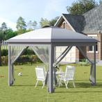 3,3 x 3,3m Inklapbare Partytent met LED-verlichting (nieuw), Partytent, Minder dan 4 meter, Nieuw, Minder dan 5 meter