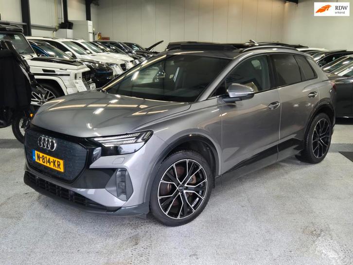 Audi Q4 e-tron 50 quattro Launch edition Pano Camera 77 kWh, Auto's, Audi, Bedrijf, Te koop, Q4 e-tron, 4x4, ABS, Achteruitrijcamera