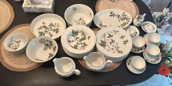A Seltmann Weiden Marie-Luise-Waldbeere porseleinen servies, Antiek en Kunst, Antiek | Servies compleet, Ophalen