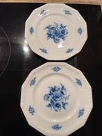 2 "Rosenthal" 'Maria' 'Blauw Boeket' Ontbijt Borden Nieuw, Ophalen of Verzenden, Nieuw, Overige stijlen, Bord(en)