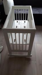 Te koop baby bed., Huis en Inrichting, Slaapkamer | Bedden, Gebruikt, Wit, Hout, Eenpersoons