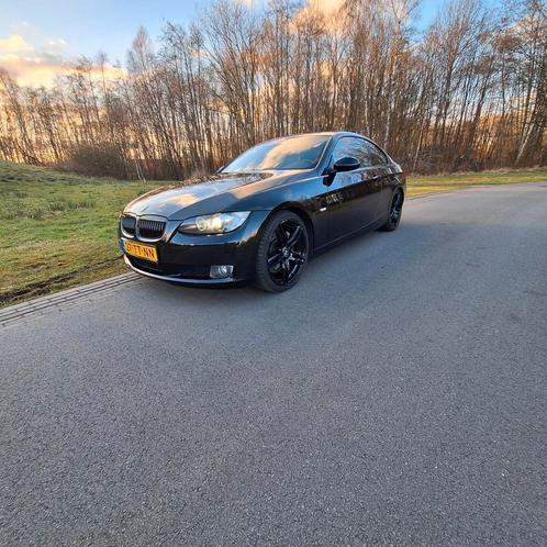 BMW 3-Serie 3.0 D 335 Coupe AUT 2007 Zwart, Auto's, BMW, Particulier, 3-Serie, ABS, Adaptieve lichten, Airbags, Airconditioning