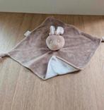 Bambino knuffeldoekje konijn bruin wit doekje K3566, Kinderen en Baby's, Speelgoed | Knuffels en Pluche, Ophalen of Verzenden