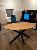 Tafelblad licht eiken ovaal, Huis en Inrichting, Tafels | Eettafels, 100 tot 150 cm, Eikenhout, 50 tot 100 cm, Zo goed als nieuw