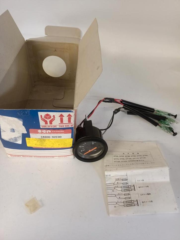 Boot voltage meter suzuki, Watersport en Boten, Accessoires en Onderhoud, Nieuw, Motor en Techniek, Ophalen of Verzenden