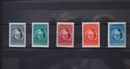 Nederland NVPH 444 t/m 448 Kinderzegels Postfris, Ophalen of Verzenden, Na 1940, Postfris