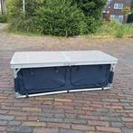 Hypercamp Travellers bijzettafel 120x47x41cm, Caravans en Kamperen, Ophalen, Gebruikt, Campingkast