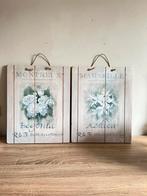 2 houten wandpanelen, Ophalen of Verzenden, Gebruikt