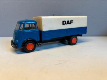 Lion toys car Daf Frontstuur 1600 blauw/zwart chassis 1:50 beschikbaar voor biedingen