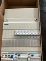 Hager 3 fase meterkast met 8 groepen, complete groepenkast, Ophalen of Verzenden, Zo goed als nieuw