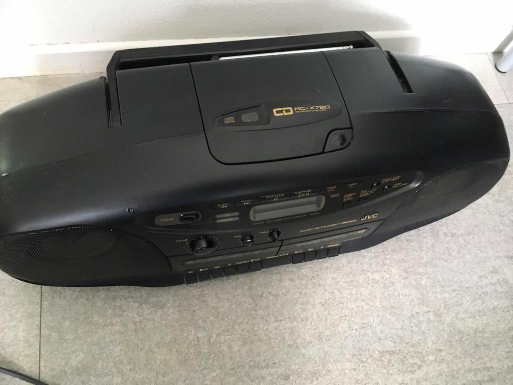 JVC cd poetable system RC-X720, Ophalen of Verzenden, Zo goed als nieuw