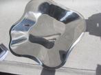 Iittala Alvar Aalto decoratieve schaal van edelstaal, Overige materialen, Schaal, Ophalen of Verzenden, Zo goed als nieuw