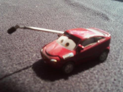 Disney Cars Auto's      Andrea de journaliste, Kinderen en Baby's, Speelgoed | Speelgoedvoertuigen, Zo goed als nieuw, Ophalen of Verzenden