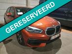 BMW 1-serie 116d Navi virt Netto 8429 euro Schade!, Gebruikt, Zwart, Overige kleuren, 116 pk