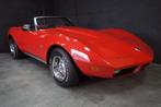 Chevrolet Corvette C3 CONVERTIBLE (bj 1974, automaat), Auto's, Oldtimers, Origineel Nederlands, Te koop, Benzine, Kunstmatig leder