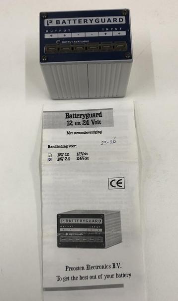 Batteryguard / accubewaker 24 volt met stroombeveiliging beschikbaar voor biedingen