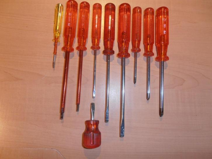Zgan PB SWISS schroevendraaier set., Doe-het-zelf en Verbouw, Gereedschap | Handgereedschap, Zo goed als nieuw, Ophalen of Verzenden
