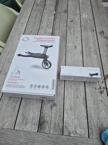 Bugaboo meerijdplankje en adapter (donkey)  beschikbaar voor biedingen