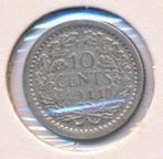 Nederland 10 cent 1911 Wilhelmina, Postzegels en Munten, Munten | Nederland, Zilver, Koningin Wilhelmina, 10 cent, Ophalen of Verzenden