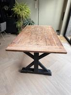 Eettafel, Huis en Inrichting, Tafels | Eettafels, Ophalen, Gebruikt, 100 tot 150 cm, Hout