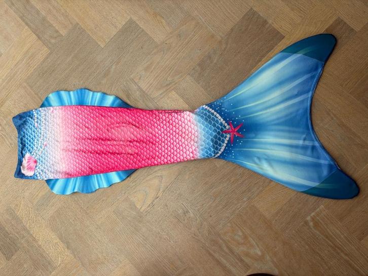 Zeemeerminnenstaart maat 116-128, Kinderen en Baby's, Kinderkleding | Kinder-zwemkleding, Gebruikt, Zwem-accessoire, Maat 128